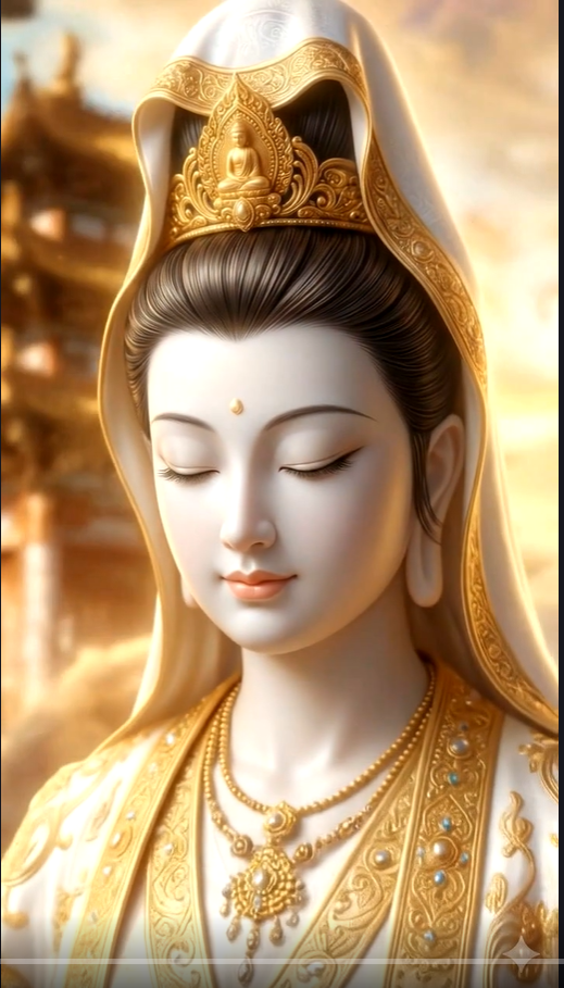 Khuôn Mặt Từ Bi — AI Sacred Art